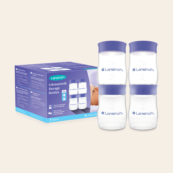 Anne Sütü Saklama Şişeleri 4 Adet