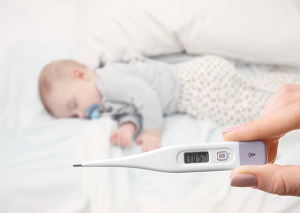 ateşli bebek uyur mu