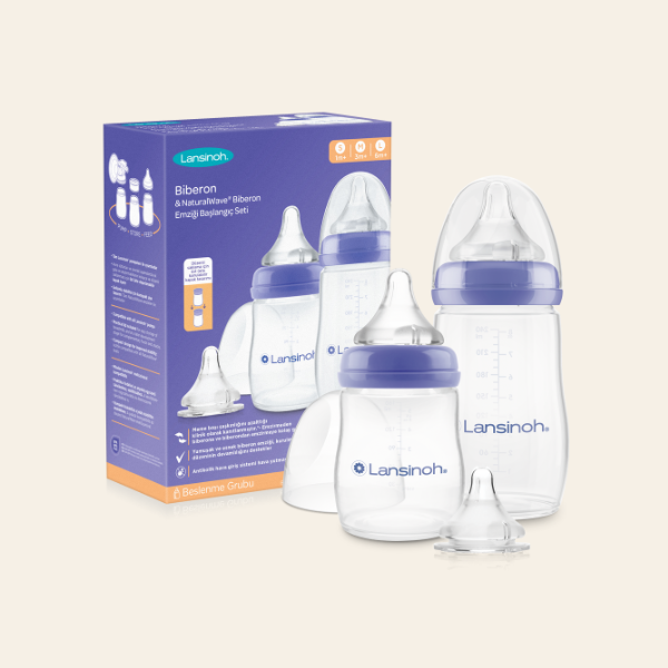 160 ml & 240 ml Biberon ve NaturalWave® Biberon Emziği Başlangıç Seti