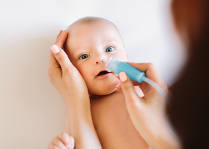 bebeklerde geniz akıntısı